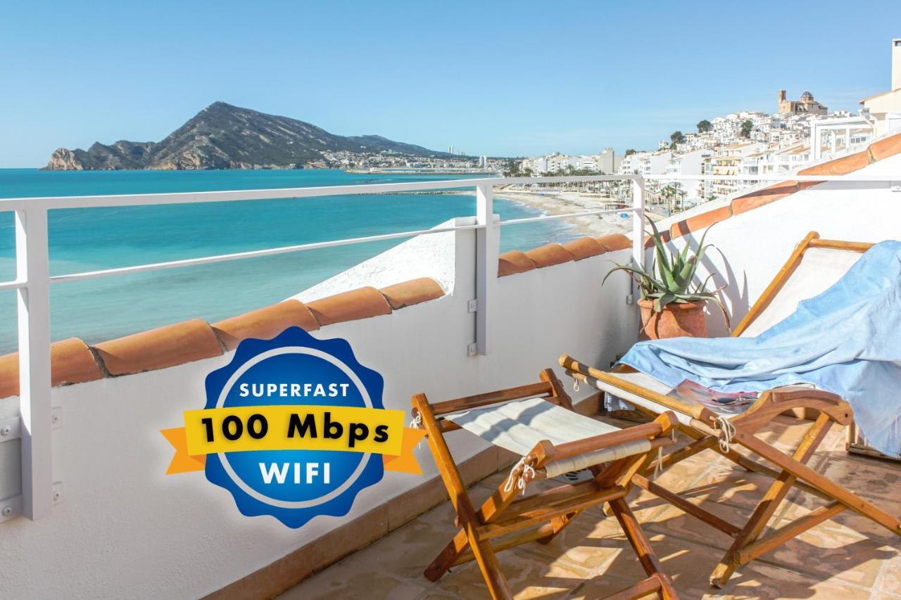Escapada Romantica En Atico Frente Al Mar Con Piscina Lejlighed Altea Eksteriør billede