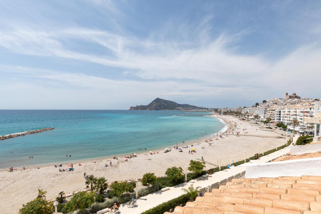 Escapada Romantica En Atico Frente Al Mar Con Piscina Lejlighed Altea Eksteriør billede